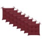 vidaXL Stapelbare Gartenstühle mit Kissen 8 Stk. Massivholz Teak vidaXL Stapelbare Gartenstühle mit Kissen 8 Stk. Massivholz Teak