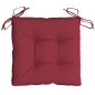 vidaXL Palettenkissen 4 Stk. Weinrot 50x50x7 cm Oxford-Gewebe vidaXL Palettenkissen 4 Stk. Weinrot 50x50x7 cm Oxford-Gewebe