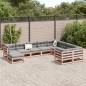 vidaXL 10-tlg. Garten-Sofagarnitur mit Kissen Massivholz Douglasie vidaXL 10-tlg. Garten-Sofagarnitur mit Kissen Massivholz Douglasie