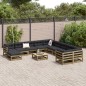 vidaXL 12-tlg. Garten-Sofagarnitur Kiefernholz Imprägniert vidaXL 12-tlg. Garten-Sofagarnitur Kiefernholz Imprägniert