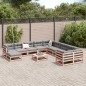vidaXL 12-tlg. Garten-Sofagarnitur mit Kissen Massivholz Douglasie vidaXL 12-tlg. Garten-Sofagarnitur mit Kissen Massivholz Douglasie