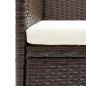 vidaXL Garten-Essstühle 4 Stk. Poly-Rattan Braun vidaXL Garten-Essstühle 4 Stk. Poly-Rattan Braun