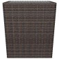 vidaXL 3-tlg. Bistro-Set Poly-Rattan und Hartglas Braun vidaXL 3-tlg. Bistro-Set Poly-Rattan und Hartglas Braun
