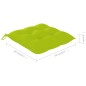 vidaXL Gartenstühle mit Kissen 8 Stk. Massivholz Akazie Grau vidaXL Gartenstühle mit Kissen 8 Stk. Massivholz Akazie Grau
