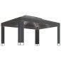 vidaXL Pavillon mit LED-Lichterkette Anthrazit 3x4 m vidaXL Pavillon mit LED-Lichterkette Anthrazit 3x4 m