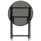 vidaXL 3-tlg. Bistro-Set Poly-Rattan und Hartglas Schwarz vidaXL 3-tlg. Bistro-Set Poly-Rattan und Hartglas Schwarz