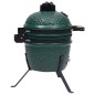 vidaXL 2-in-1 Kamado-Grill Smoker Keramik 56 cm Grün vidaXL 2-in-1 Kamado-Grill Smoker Keramik 56 cm Grün