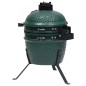vidaXL 2-in-1 Kamado-Grill Smoker Keramik 56 cm Grün vidaXL 2-in-1 Kamado-Grill Smoker Keramik 56 cm Grün