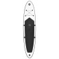 vidaXL Aufblasbares SUP-Board mit Segel Set Schwarz und Weiß vidaXL Aufblasbares SUP-Board mit Segel Set Schwarz und Weiß