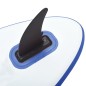 vidaXL Aufblasbares SUP-Board mit Segel Set Blau und Weiß vidaXL Aufblasbares SUP-Board mit Segel Set Blau und Weiß