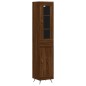 vidaXL Highboard Braun Eichen-Optik 34,5x34x180 cm Holzwerkstoff vidaXL Highboard Braun Eichen-Optik 34,5x34x180 cm Holzwerkstoff