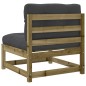vidaXL 9-tlg. Garten-Sofagarnitur mit Kissen Kiefernholz Imprägniert vidaXL 9-tlg. Garten-Sofagarnitur mit Kissen Kiefernholz Imprägniert