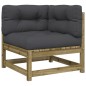 vidaXL 10-tlg. Garten-Sofagarnitur mit Kissen Kiefernholz Imprägniert vidaXL 10-tlg. Garten-Sofagarnitur mit Kissen Kiefernholz Imprägniert