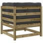 vidaXL 10-tlg. Garten-Sofagarnitur mit Kissen Kiefernholz Imprägniert vidaXL 10-tlg. Garten-Sofagarnitur mit Kissen Kiefernholz Imprägniert