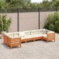 vidaXL 7-tlg. Garten-Sofagarnitur mit Kissen Wachsbraun Kiefernholz vidaXL 7-tlg. Garten-Sofagarnitur mit Kissen Wachsbraun Kiefernholz