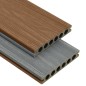 vidaXL WPC Terrassendielen mit Zubehör Braun und Grau 15 m² 4 m vidaXL WPC Terrassendielen mit Zubehör Braun und Grau 15 m² 4 m