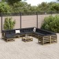 vidaXL 12-tlg. Garten-Sofagarnitur mit Kissen Kiefernholz Imprägniert vidaXL 12-tlg. Garten-Sofagarnitur mit Kissen Kiefernholz Imprägniert