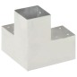 vidaXL Pfostenverbinder Y-Form Verzinktes Metall 91 x 91 mm vidaXL Pfostenverbinder Y-Form Verzinktes Metall 91 x 91 mm