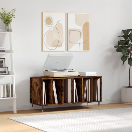 vidaXL Plattenschrank Räuchereiche 100x38x48 cm Holzwerkstoff