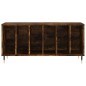vidaXL Plattenschrank Räuchereiche 100x38x48 cm Holzwerkstoff vidaXL Plattenschrank Räuchereiche 100x38x48 cm Holzwerkstoff