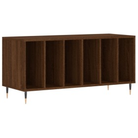 vidaXL Plattenschrank Braun Eichen-Optik 100x38x48 cm Holzwerkstoff