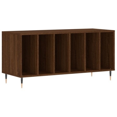 vidaXL Plattenschrank Braun Eichen-Optik 100x38x48 cm Holzwerkstoff