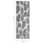 vidaXL Outdoor-Teppich Schwarz 80x250 cm PP vidaXL Outdoor-Teppich Schwarz 80x250 cm PP