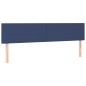 vidaXL Boxspringbett mit Matratze Blau 120x190 cm Stoff vidaXL Boxspringbett mit Matratze Blau 120x190 cm Stoff