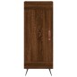 vidaXL Highboard Braun Eichen-Optik 34,5x34x180 cm Holzwerkstoff vidaXL Highboard Braun Eichen-Optik 34,5x34x180 cm Holzwerkstoff