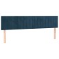 vidaXL Bettgestell mit Kopfteil Dunkelblau 120x190 cm Samt vidaXL Bettgestell mit Kopfteil Dunkelblau 120x190 cm Samt
