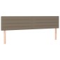 vidaXL Boxspringbett mit Matratze Taupe 120x190 cm Stoff vidaXL Boxspringbett mit Matratze Taupe 120x190 cm Stoff