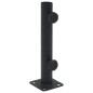vidaXL Sonnenschirmständer für Ø32/34/38 mm Mast Mattschwarz Stahl vidaXL Sonnenschirmständer für Ø32/34/38 mm Mast Mattschwarz Stahl