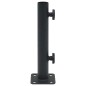 vidaXL Sonnenschirmständer für Ø32/34/38 mm Mast Mattschwarz Stahl vidaXL Sonnenschirmständer für Ø32/34/38 mm Mast Mattschwarz Stahl