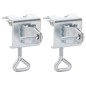 vidaXL Sonnenschirmhalter für Balkon 2 Stk. 32 mm Verzinkter Stahl vidaXL Sonnenschirmhalter für Balkon 2 Stk. 32 mm Verzinkter Stahl
