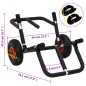 vidaXL Kajak-Trolley Klappbar 90 kg Aluminium vidaXL Kajak-Trolley Klappbar 90 kg Aluminium