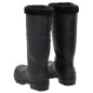 vidaXL Gummistiefel mit Herausnehmbarem Innenfutter Schwarz Gr. 41 PVC vidaXL Gummistiefel mit Herausnehmbarem Innenfutter Schwarz Gr. 41 PVC