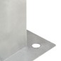 vidaXL Pfostenanker 4 Stk. Verzinktes Metall 91 mm vidaXL Pfostenanker 4 Stk. Verzinktes Metall 91 mm