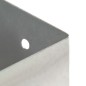 vidaXL Pfostenanker 4 Stk. Verzinktes Metall 91 mm vidaXL Pfostenanker 4 Stk. Verzinktes Metall 91 mm