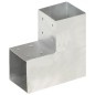 vidaXL Pfostenverbinder L-Form Verzinktes Metall 101 x 101 mm vidaXL Pfostenverbinder L-Form Verzinktes Metall 101 x 101 mm