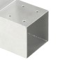 vidaXL Pfostenverbinder L-Form Verzinktes Metall 101 x 101 mm vidaXL Pfostenverbinder L-Form Verzinktes Metall 101 x 101 mm