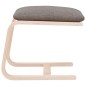 vidaXL Fußhocker Taupe 51x41x40 cm Stoff vidaXL Fußhocker Taupe 51x41x40 cm Stoff