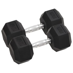 vidaXL Kurzhanteln 2 Stk. 20 kg Gusseisen