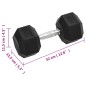 vidaXL Kurzhanteln 2 Stk. 20 kg Gusseisen vidaXL Kurzhanteln 2 Stk. 20 kg Gusseisen