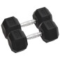 vidaXL Kurzhanteln 2 Stk. 30 kg Gusseisen vidaXL Kurzhanteln 2 Stk. 30 kg Gusseisen