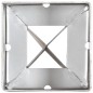 vidaXL Erdspieße 2 Stk. Silbern 9×9×90 cm Verzinkter Stahl vidaXL Erdspieße 2 Stk. Silbern 9×9×90 cm Verzinkter Stahl