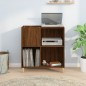 vidaXL Plattenschrank Braun Eichen-Optik 84,5x38x89 cm Holzwerkstoff vidaXL Plattenschrank Braun Eichen-Optik 84,5x38x89 cm Holzwerkstoff