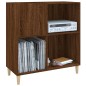vidaXL Plattenschrank Braun Eichen-Optik 84,5x38x89 cm Holzwerkstoff vidaXL Plattenschrank Braun Eichen-Optik 84,5x38x89 cm Holzwerkstoff
