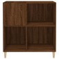 vidaXL Plattenschrank Braun Eichen-Optik 84,5x38x89 cm Holzwerkstoff vidaXL Plattenschrank Braun Eichen-Optik 84,5x38x89 cm Holzwerkstoff