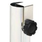 vidaXL Sonnenschirmständer mit Erdspießen für Ø32-48 mm Silbern Stahl vidaXL Sonnenschirmständer mit Erdspießen für Ø32-48 mm Silbern Stahl