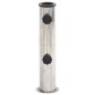 vidaXL Sonnenschirmständer für Ø38/48 mm Mast Silbern Edelstahl vidaXL Sonnenschirmständer für Ø38/48 mm Mast Silbern Edelstahl